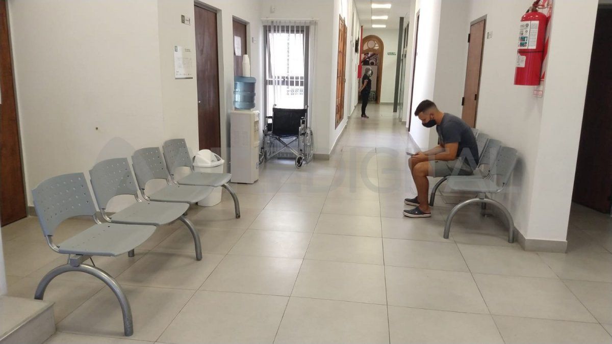 El centro de salud de ATE es uno de los espacios que funciona como espacio de vacunaci&oacute;n covid y desde el mi&eacute;rcoles, como centro de hisopado.