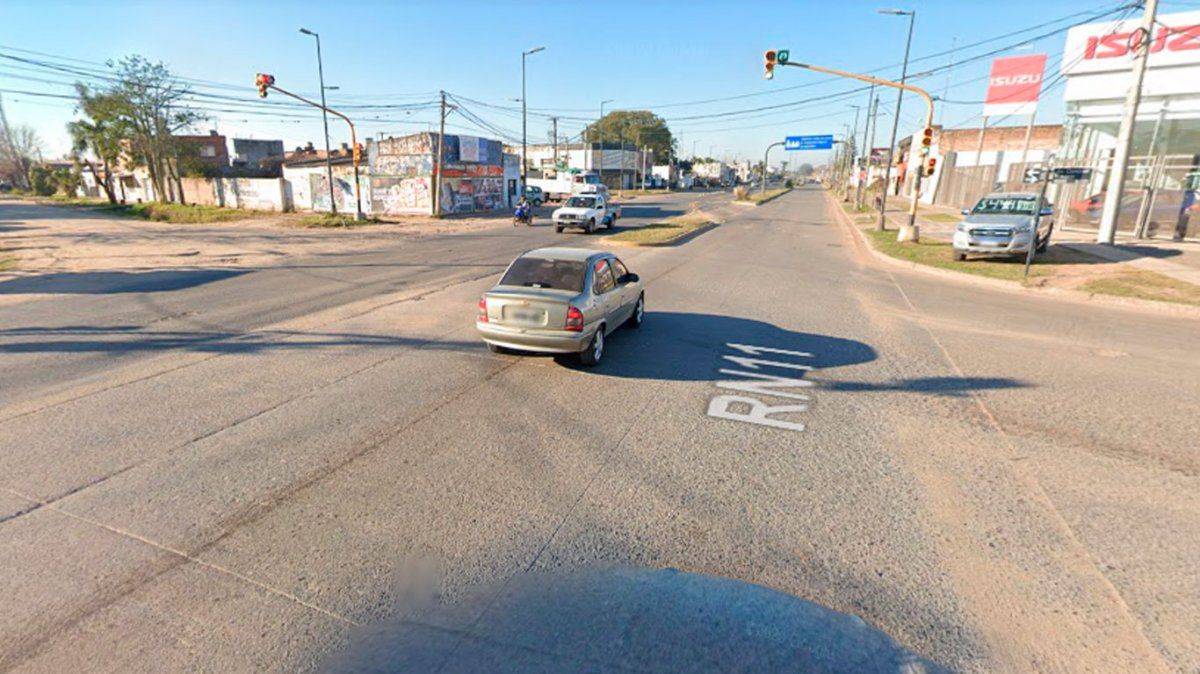 La intersección de las avenidas Blas Parera y Teniente Coronel Loza