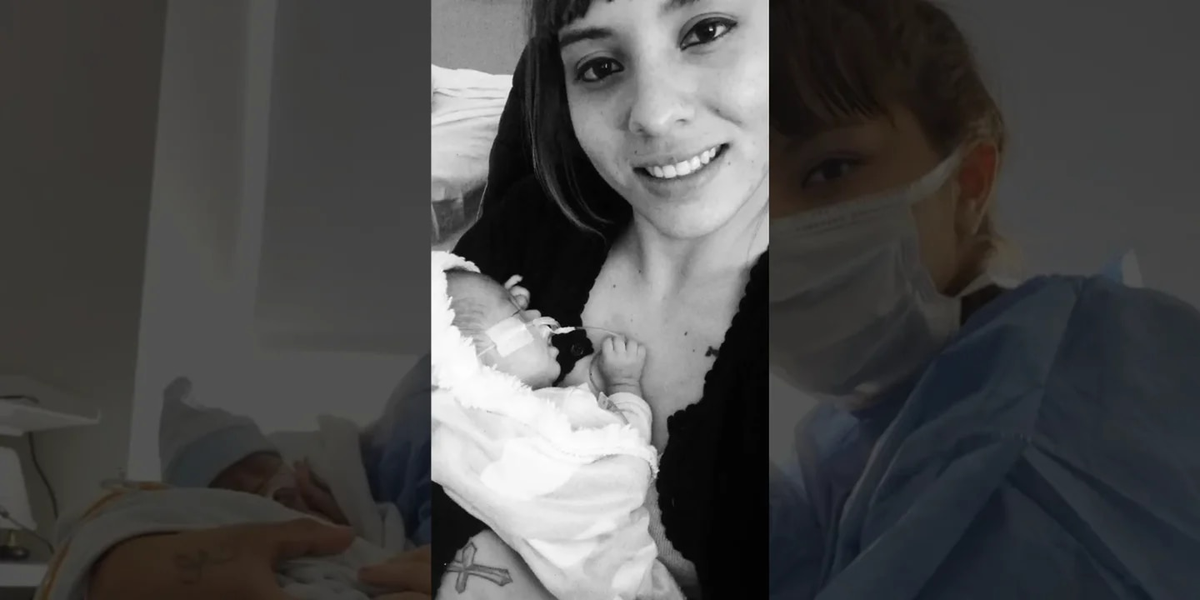 Nació con 750 gramos