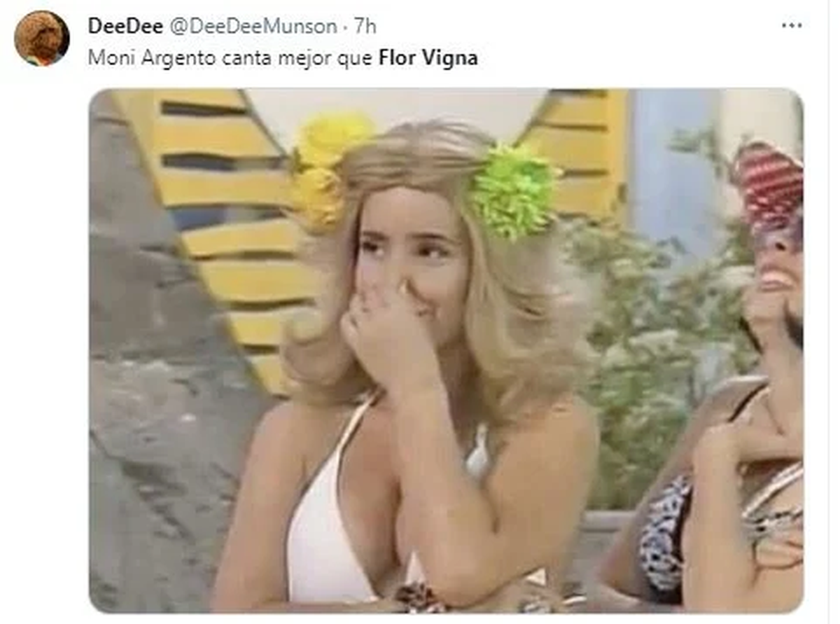 Los memes de los usuarios de Twitter para Flor Vigna. Los memes de los usuarios de Twitter para Flor Vigna.