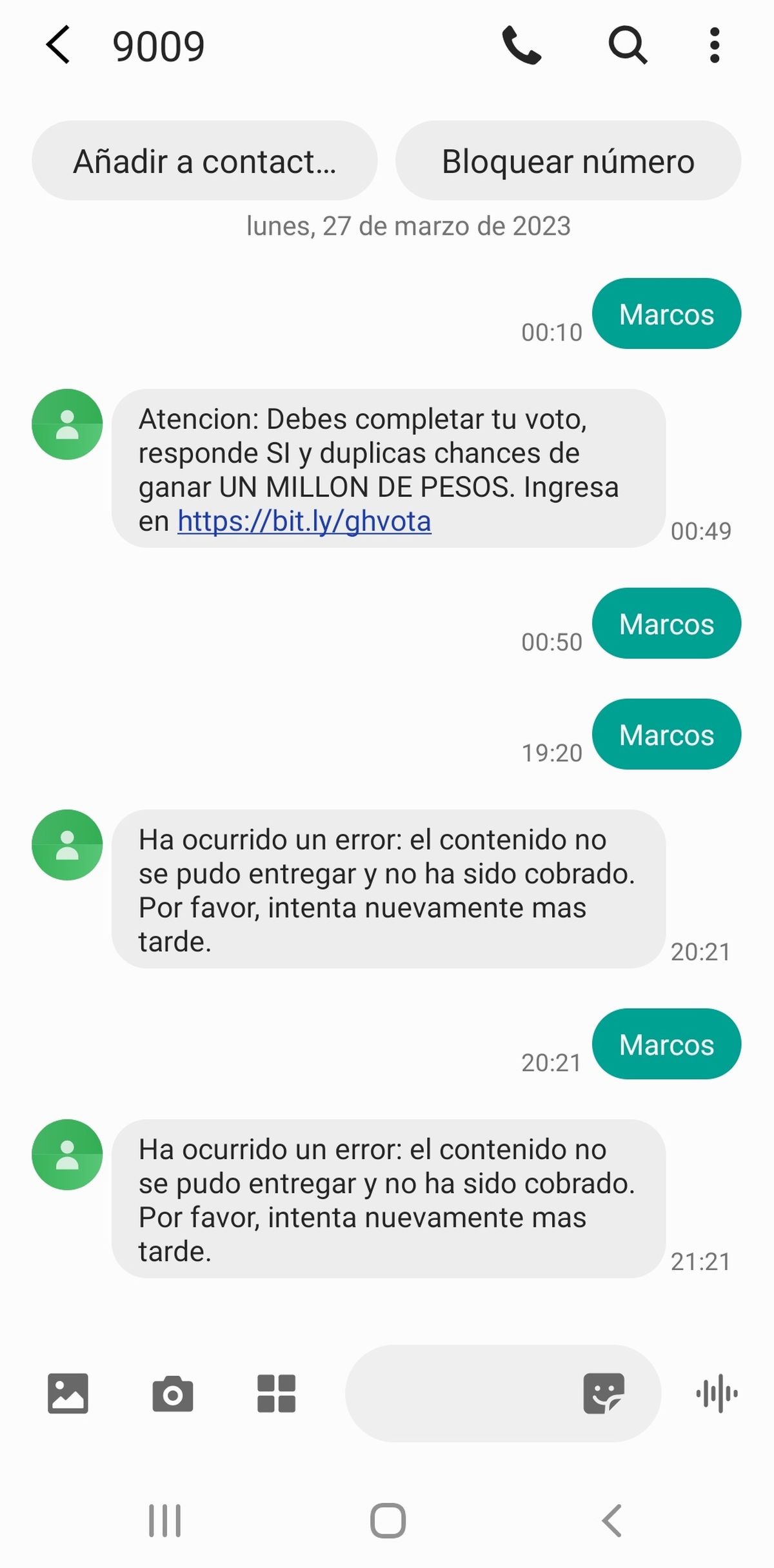 Varios votos a Marcos al 9009 no se computaron y en las redes denunciaron fraude en "Gran Hermano".