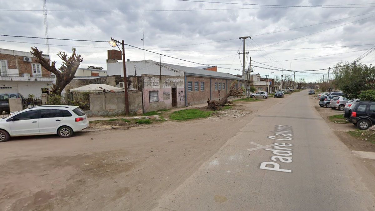 La zona de Villa del Parque donde fue baleado el joven de 19 años.&nbsp;