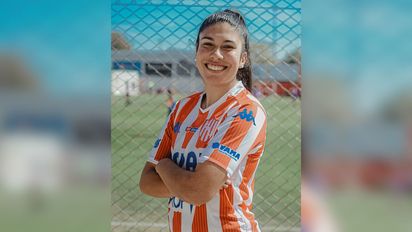 Aldana Villalba, referente del fútbol femenino de Unión: 