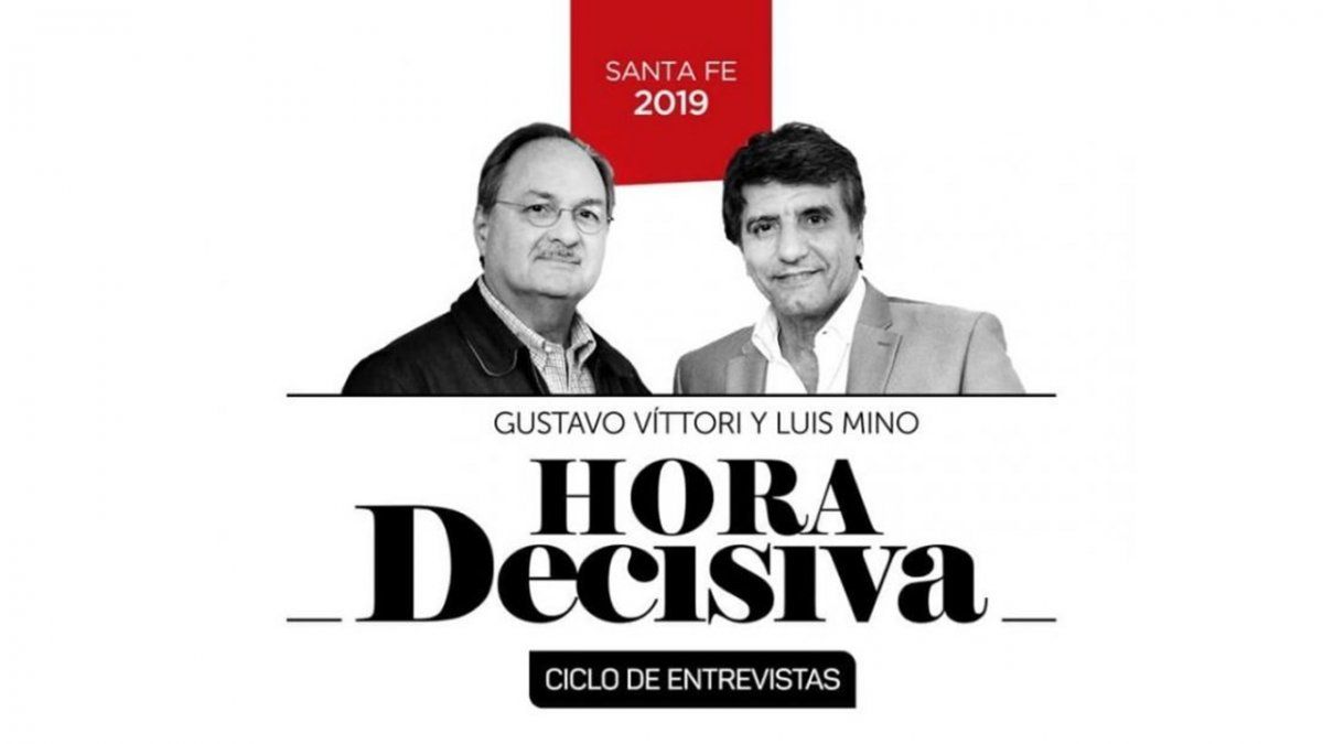 Hora Decisiva: el ciclo de entrevistas de Gustavo Vittori y Luis Mino