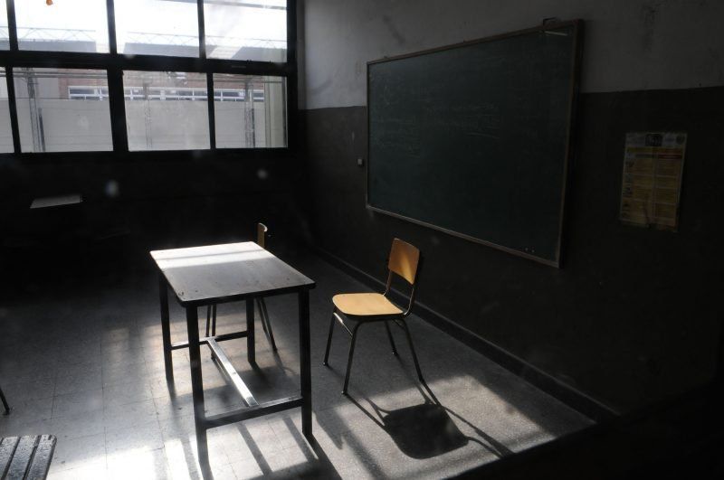 Las aulas de las escuelas santafesinas están vacías hace más de 50 días. 