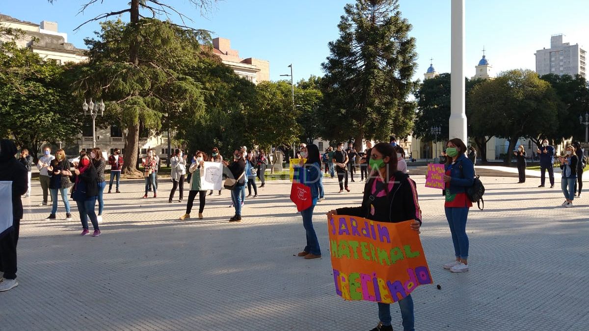 Otra marcha en cuarentena: jardines y gimnasios piden reabrir sus puertas