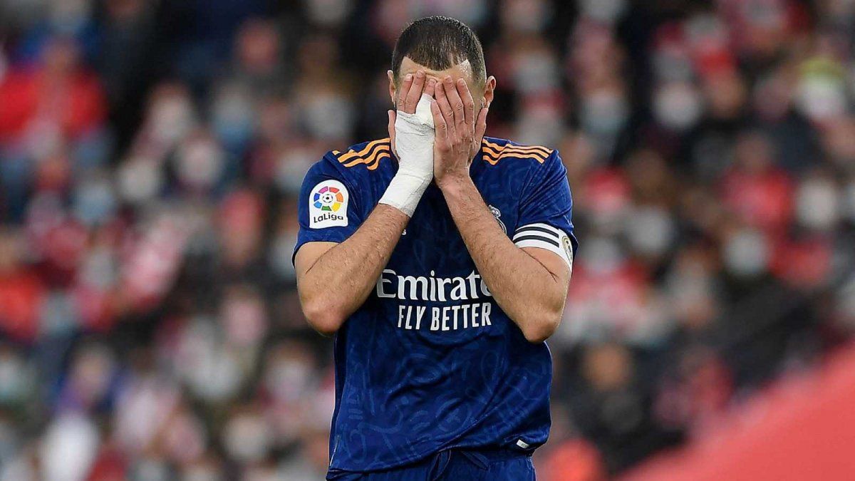 El delantero Karim Benzema