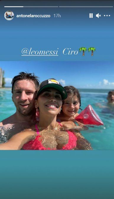 La foto de Antonela Roccuzzo que causó controversia en las redes.