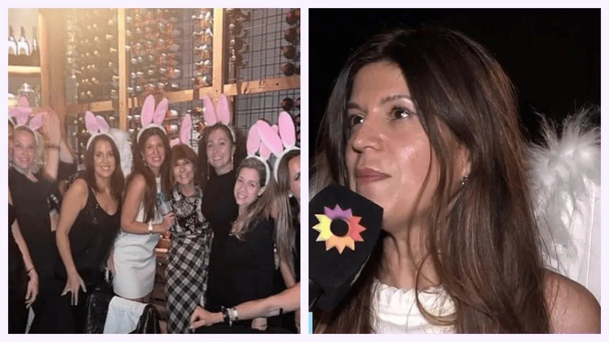 Elba Marcovecchio, la novia de Jorge Lanata, tuvo su despedida de soltera.