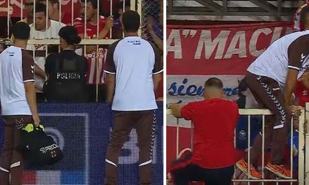 Los médicos de Unión y de Platense, contaron cómo fue la acción en la que se tuvieron que trepar a la reja para asistir un hincha. Los médicos de Unión y de Platense, contaron cómo fue la acción en la que se tuvieron que trepar a la reja para asistir un hincha.