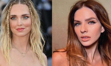 la china suarez y chiara ferragni se roban las miradas con el mismo look: crop top y denim la china suarez y chiara ferragni se roban las miradas con el mismo look: crop top y denim