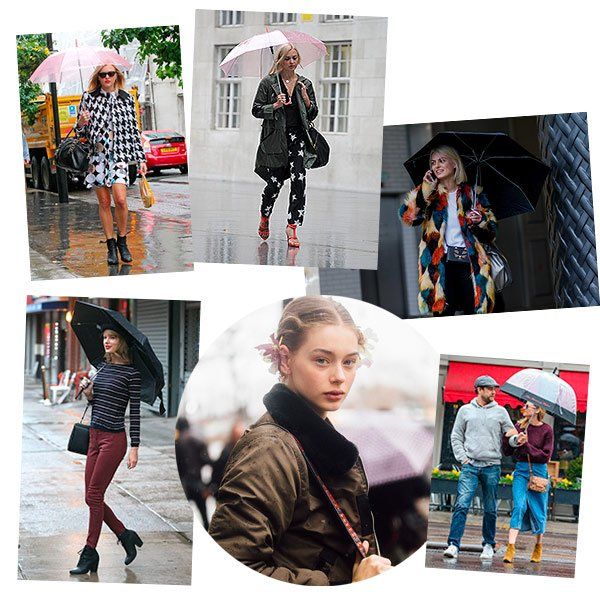 Consejos para saber vestir en los días de lluvia sin perder el estilo