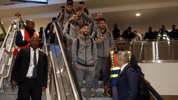 Con Messi, el Barça jugará hoy en Sudáfrica