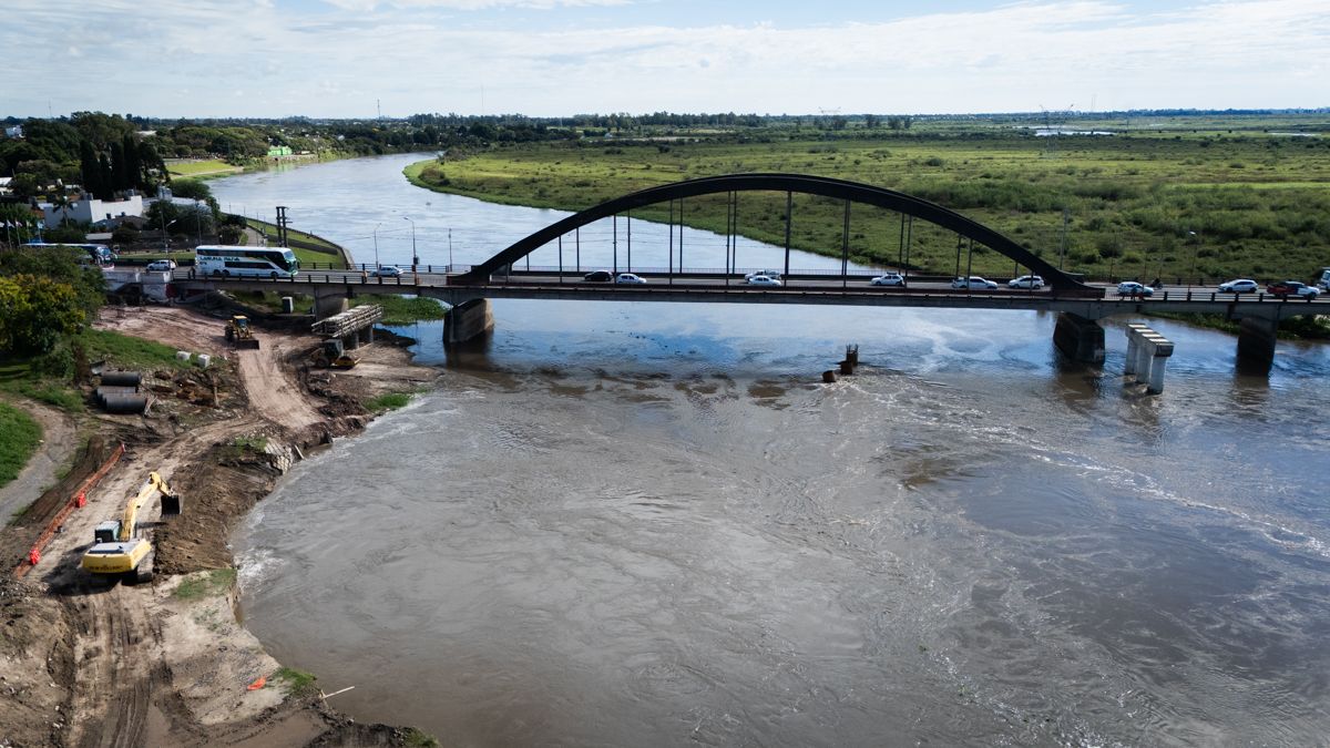 Puente carretero de la ciudad de Santa Fe﻿