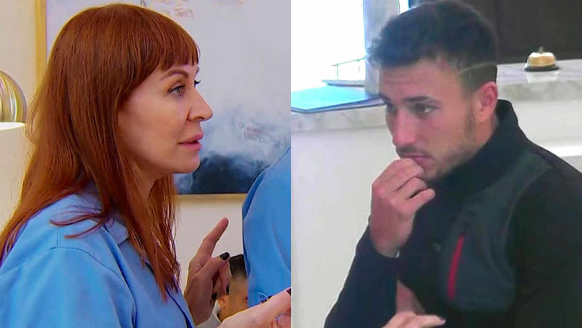 Matilda Blanco cruzó a Martín Salwe en el Hotel de los Famosos.
