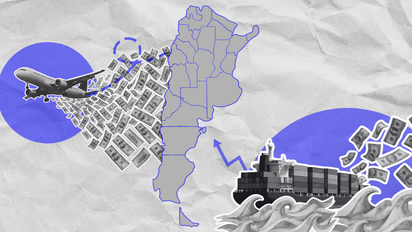 Importaciones, intereses de la deuda y turismo: por dónde se van los dólares del país
