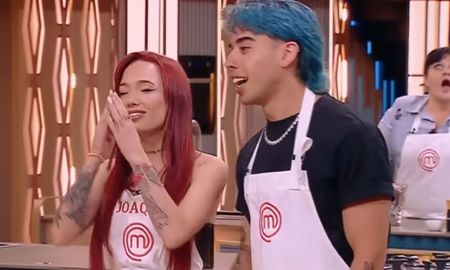Luck Ra y La Joaqui participaron juntos de una nueva gala de MasterChef Celebrity. Luck Ra y La Joaqui participaron juntos de una nueva gala de MasterChef Celebrity.