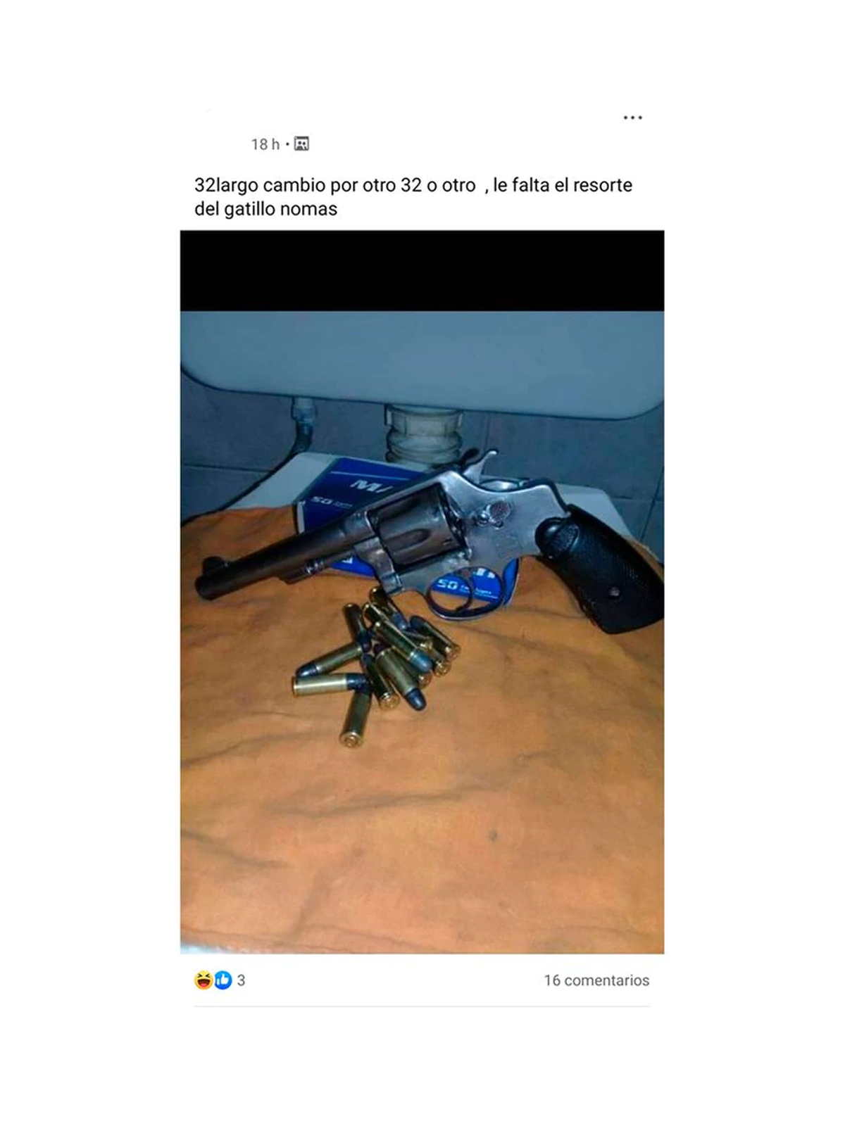En las &uacute;ltimas semanas,&nbsp;las ofertas de pistolas y rev&oacute;lveres se acumularon en el grupo.