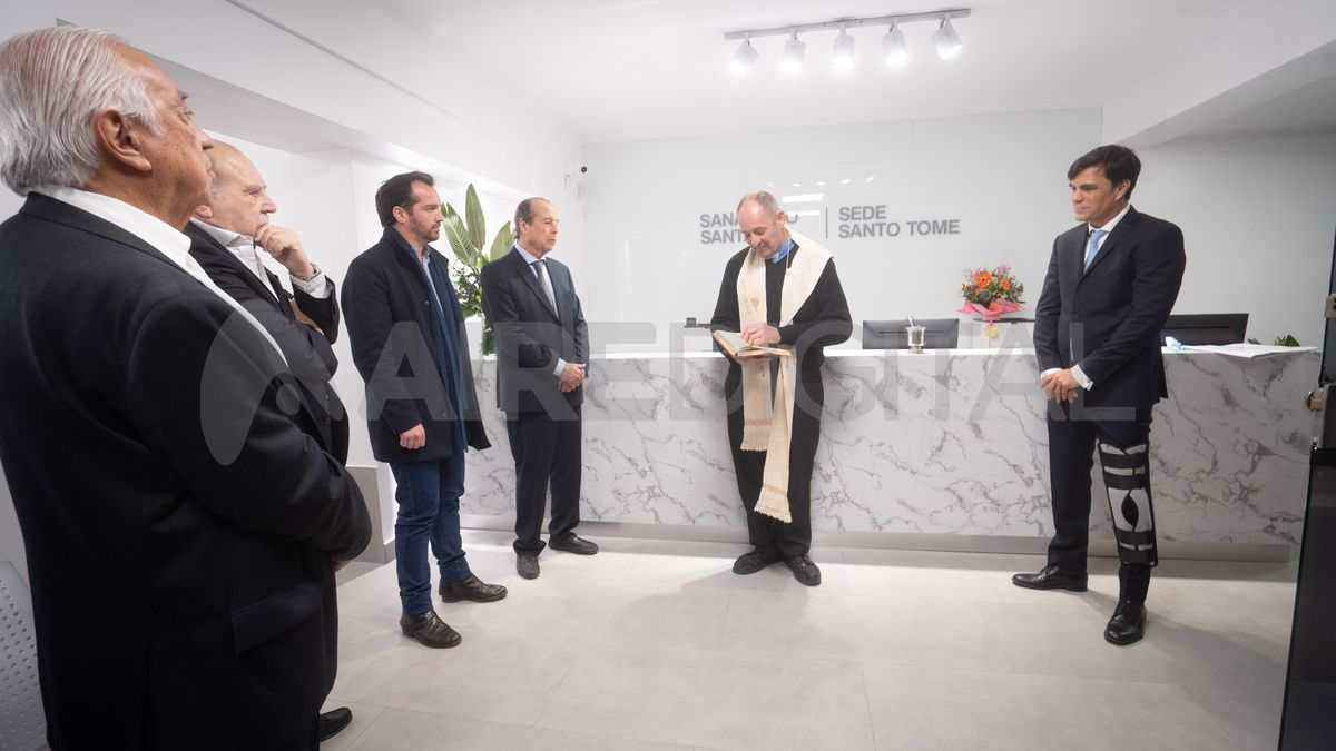 Este viernes 19 de julio se realizó el acto inaugural de la sede del Sanatorio Santa Fe