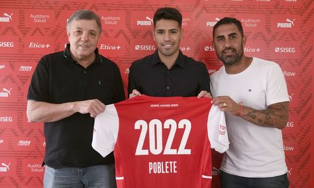Gerónimo Poblete acordó su continuidad en Independiente y a Colón se le cae otra alternativa para reforzar la mitad de la cancha. Gerónimo Poblete acordó su continuidad en Independiente y a Colón se le cae otra alternativa para reforzar la mitad de la cancha.