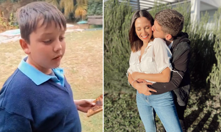 Thiago reaccionó al embarazo de sus hermanos Barbie Vélez y Lucas Rodríguez. Thiago reaccionó al embarazo de sus hermanos Barbie Vélez y Lucas Rodríguez.
