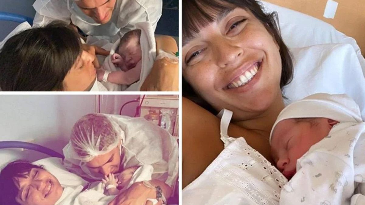 Felicitas Pizarro compartió emotivas imágenes del parto de su hijo