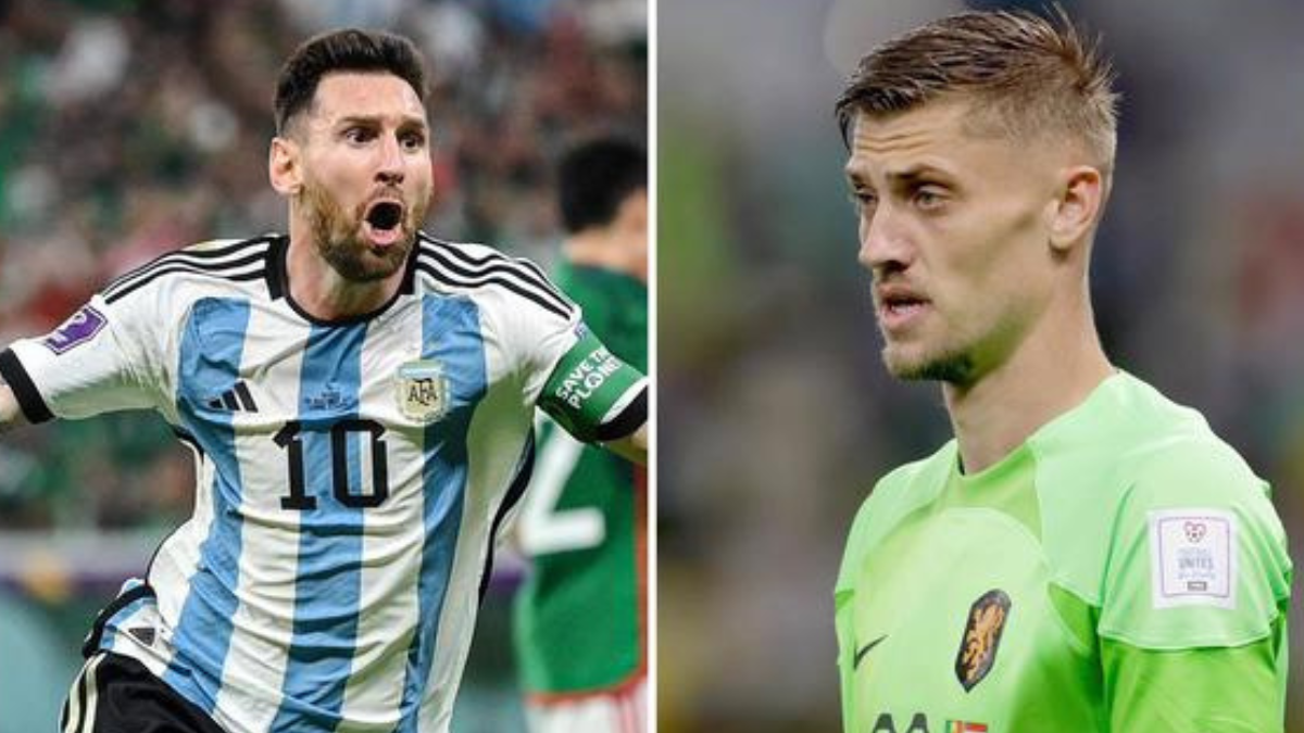 Andries Noppert no pudo con Messi