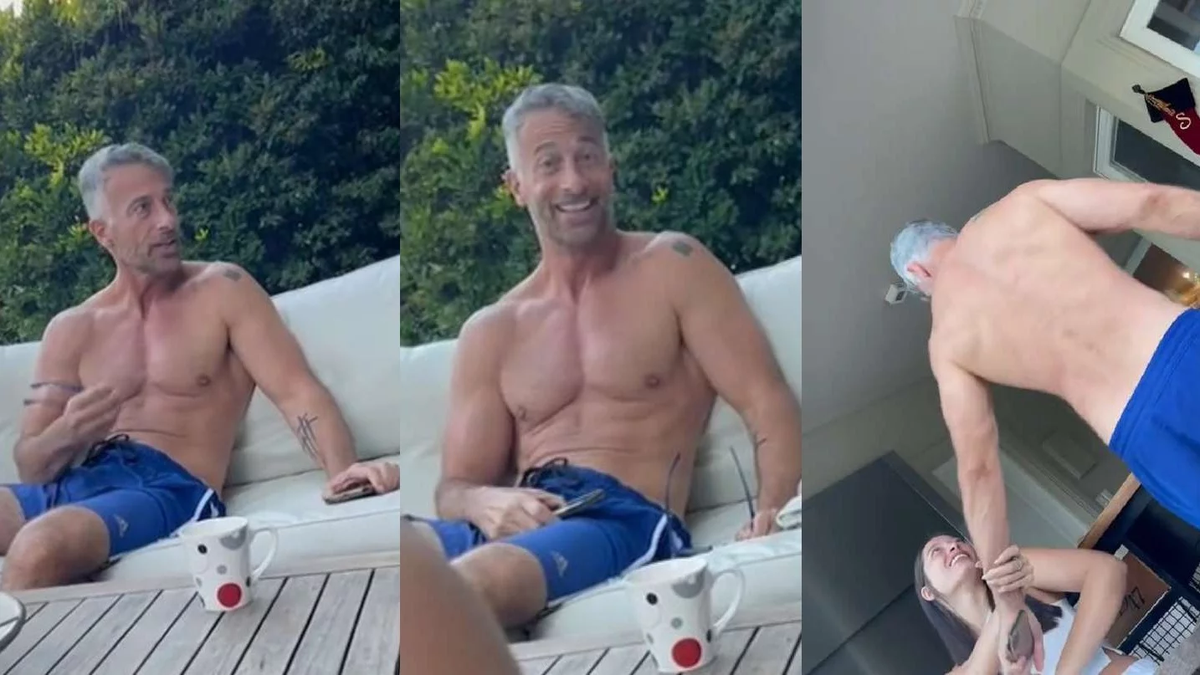 Oriana Sabatini le jug&oacute; una broma a Ova.