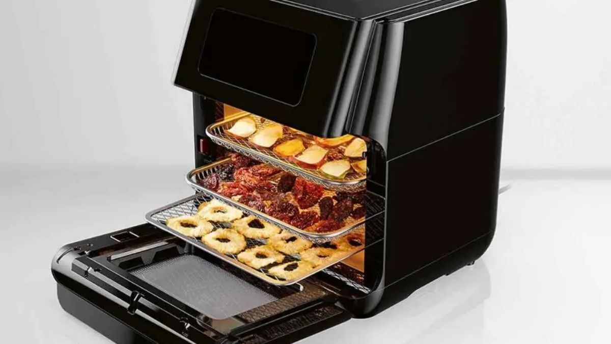 El modelo Silvercrest 9 en 1 tiene formato de mini horno