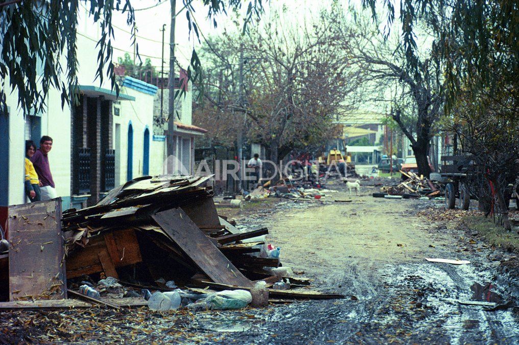 Imágenes de una inundación que todavía duele