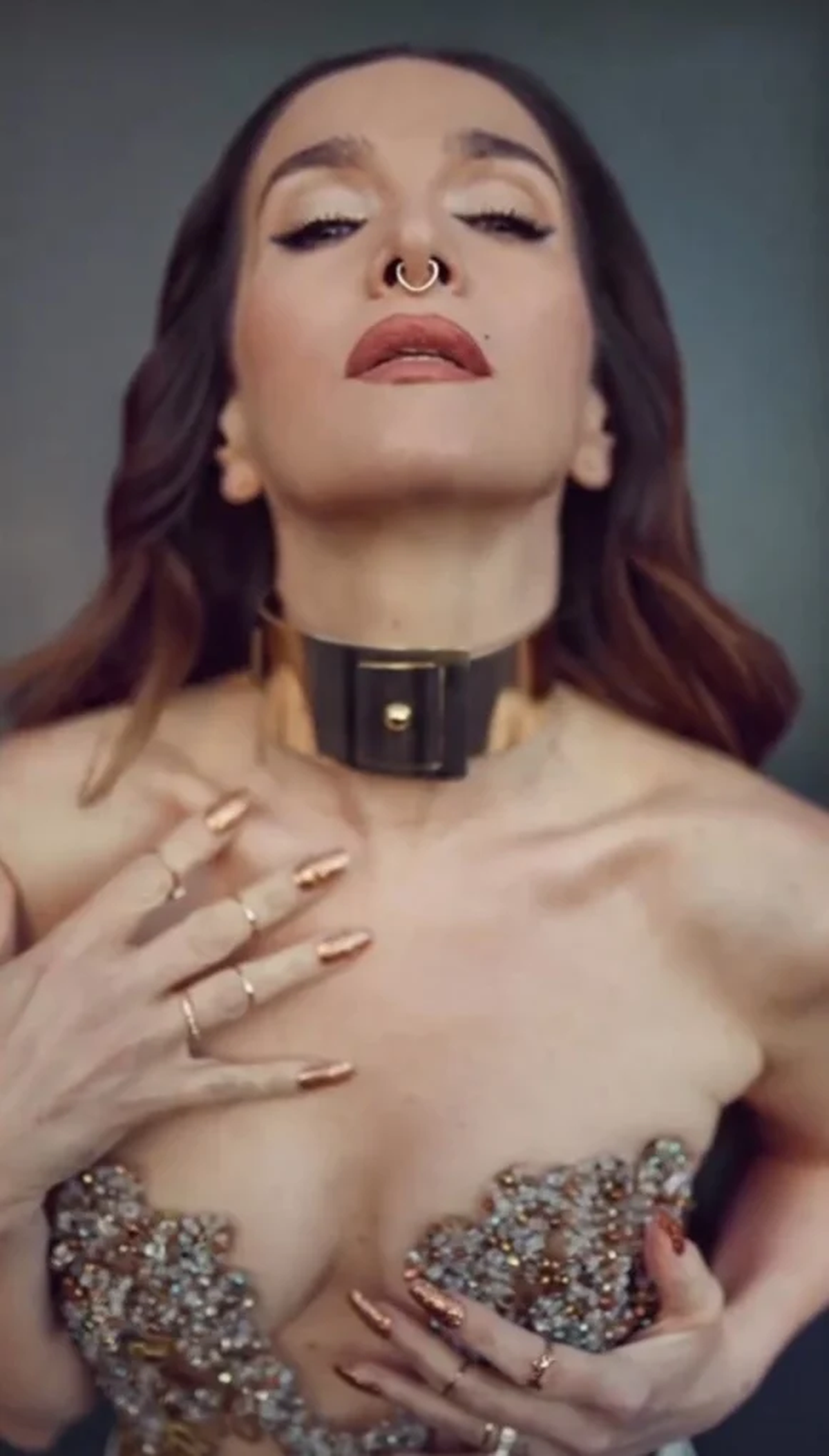 El pearcing de Natalia Oreiro.