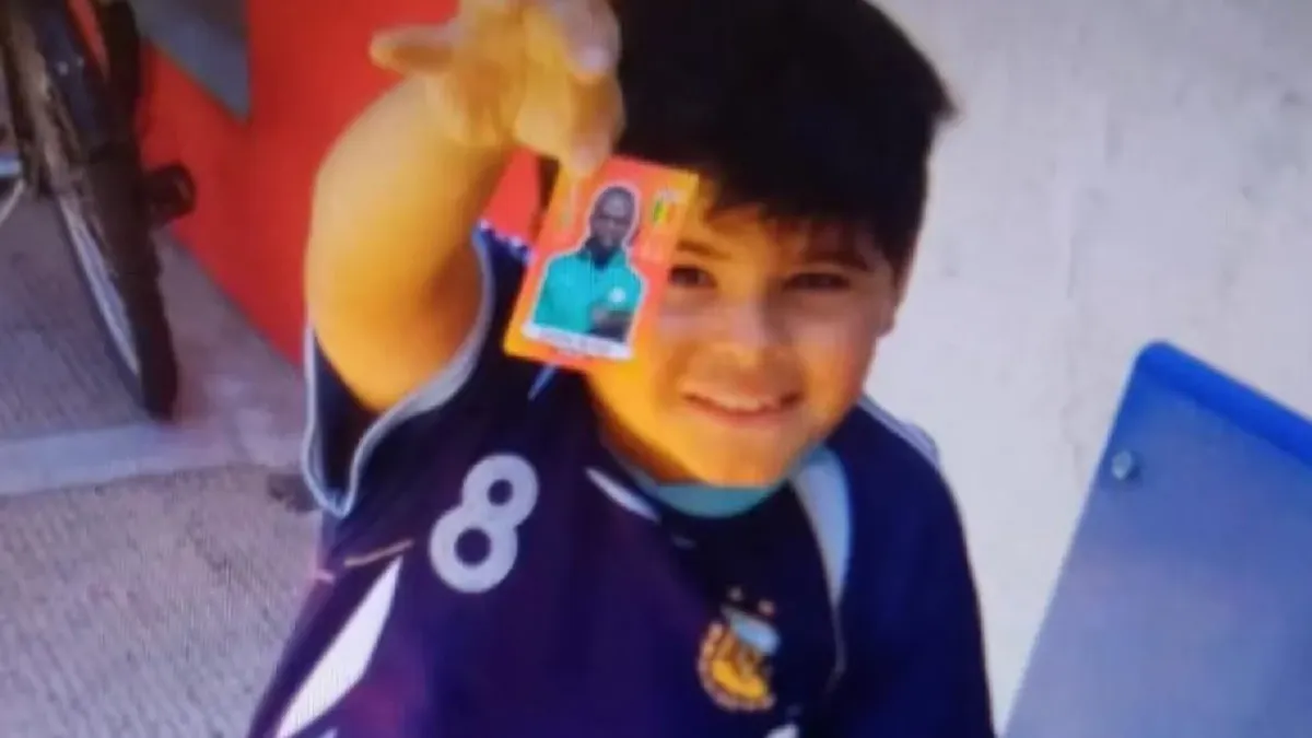 Gianluca, el nene de 8 años, habría sido secuestrado por sus papás. 