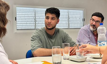 Agustín Pellegrini, primer candidato a diputado nacional por la provincia de Santa Fe de la lista de La Libertad Avanza. Agustín Pellegrini, primer candidato a diputado nacional por la provincia de Santa Fe de la lista de La Libertad Avanza.