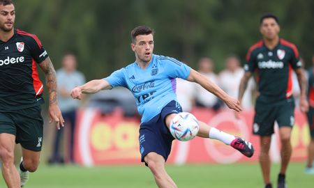 Giovanni Lo Celso volvió a tener minutos en la Selección argentina. Giovanni Lo Celso volvió a tener minutos en la Selección argentina.