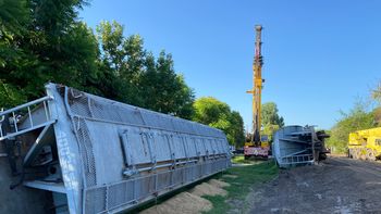 Descarrilamiento del Belgrano Cargas: avanzaron los trabajos y solo quedan dos vagones