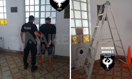 Ladrón albañil detenido en el barrio Mariano Comas Ladrón albañil detenido en el barrio Mariano Comas