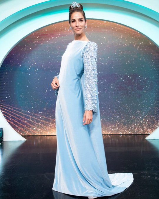 El look de Juana Viale en su retorno al programa.