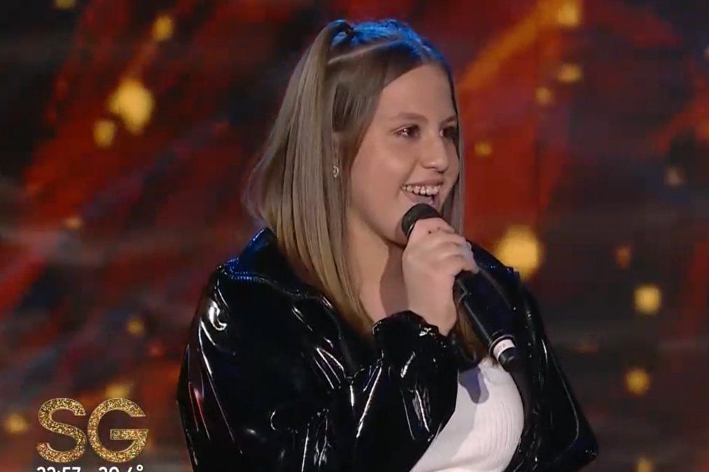 La hija de La Princesita y El Polaco debutó como cantante en el programa de Susana Giménez