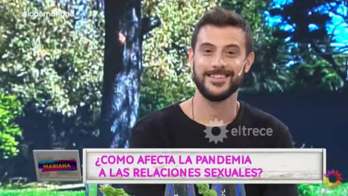 Diego Leuco aseguró que está soltero culpa de la pandemia. 