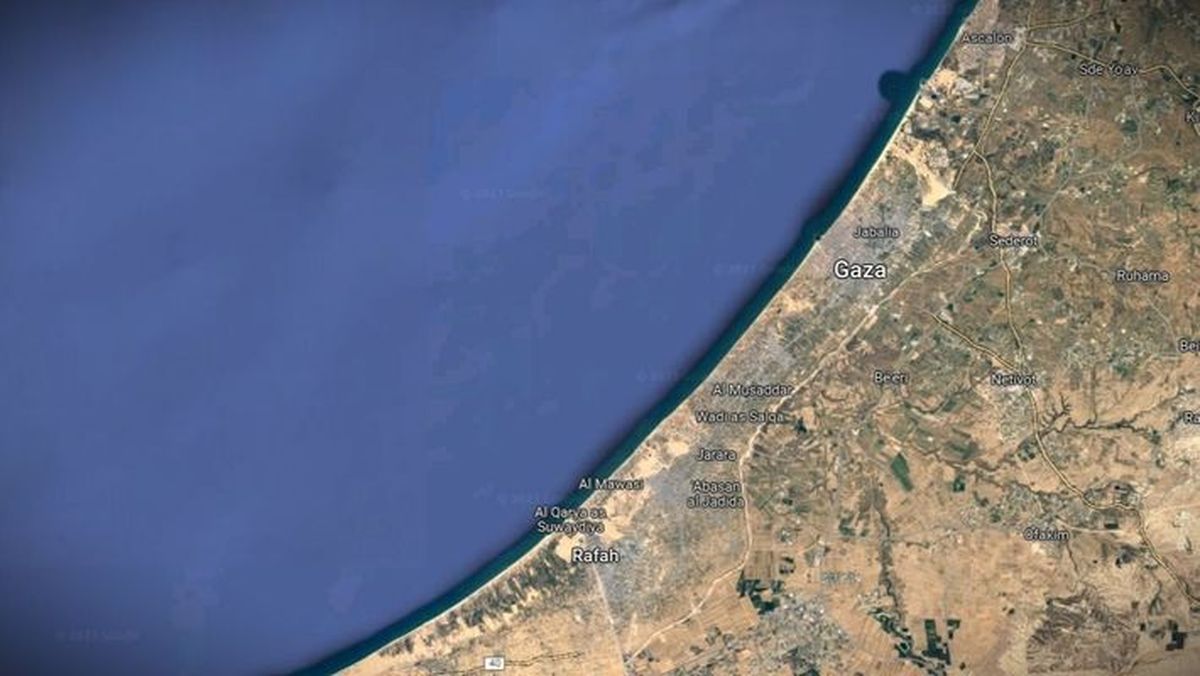 La Franja de Gaza. La Franja de Gaza.