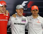Fernando Alonso se mete en la discusión sobre qué piloto es mejor y dice que Michael Schumacher es difícil de superar, mientras que de Hamilton dice que es el mejor de su generación.