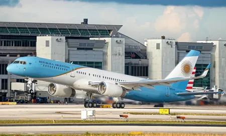 Los aviones presidenciales Tango 01 y Tango 04 figuran en transacciones en el fideicomiso que involucra al argentino Federico Machado. Los aviones presidenciales Tango 01 y Tango 04 figuran en transacciones en el fideicomiso que involucra al argentino Federico Machado.
