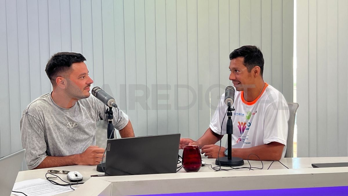 Agustín Porta, periodista de Aire de Santa Fe, relató la Maratón Santa Fe-Coronda el último domingo 2 de febrero. Agustín Porta, periodista de Aire de Santa Fe, relató la Maratón Santa Fe-Coronda el último domingo 2 de febrero.