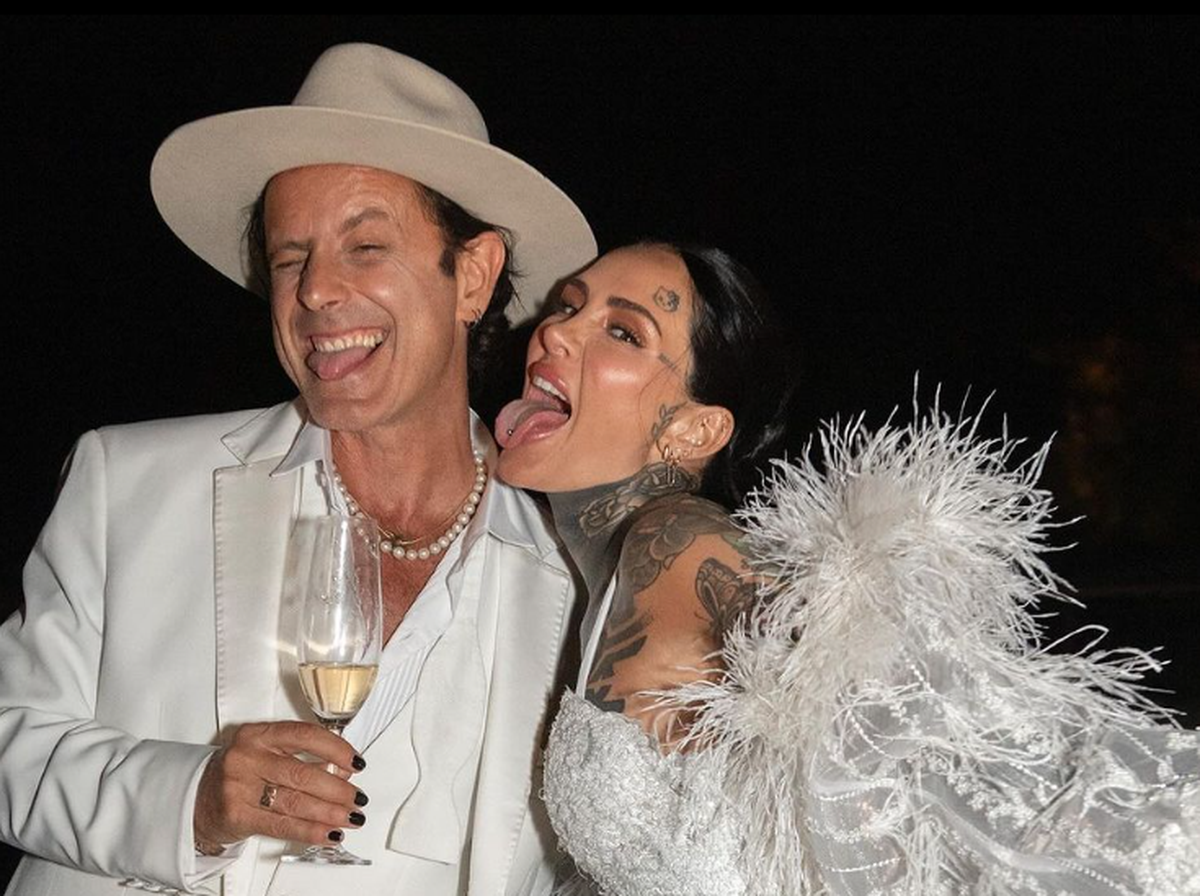 La pareja que dio el sí el sábado pasado. La pareja que dio el sí el sábado pasado.