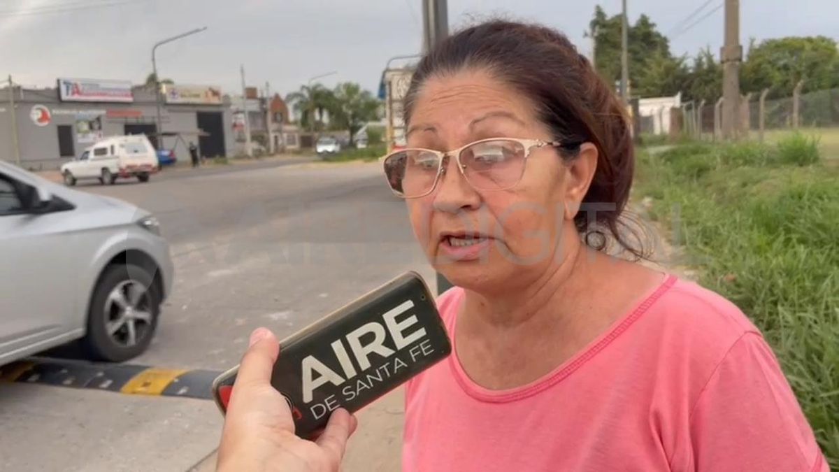 Rosalía Acosta, presidenta vecinal de barrio Las Delicias