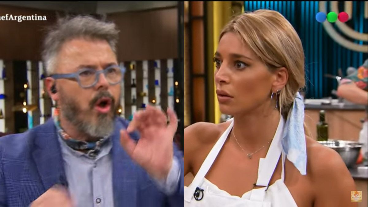 Donato de Santis enfureció con Sol Pérez en MasterChef
