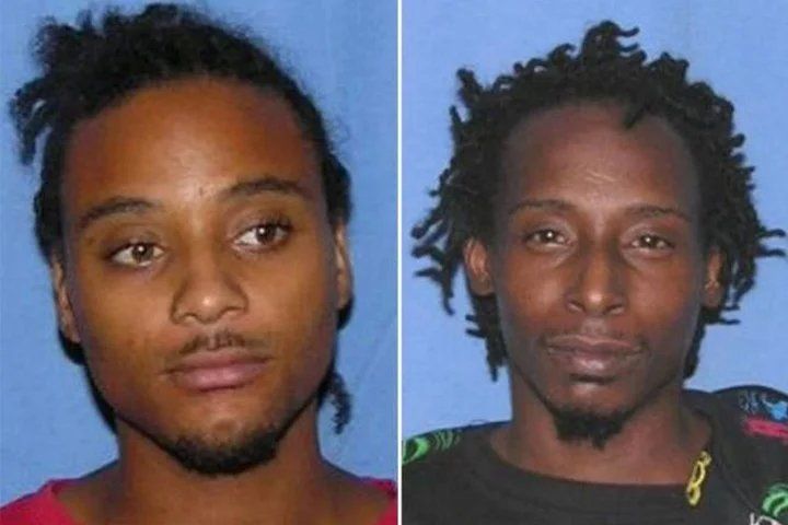 Sylvester Bracey y Arsenio Haynes, los secuestradores que murieron ahogados (Oficina del Sheriff).