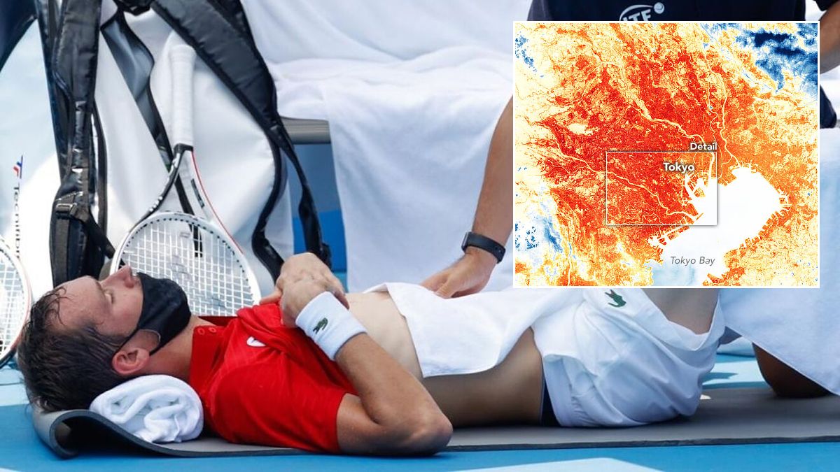 El calor en Tokio complicó a muchísimos atletas.