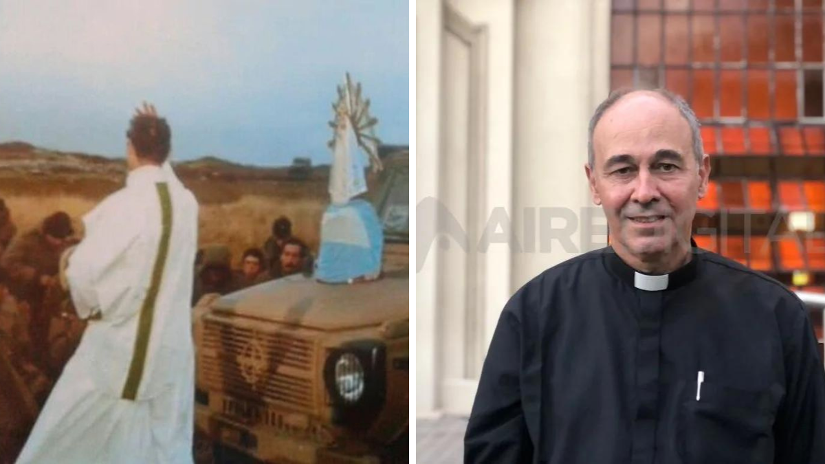 El padre Panigo confirmó que la imagen de la Virgen permanecerá en la Basílica hasta las 19.30 del miércoles