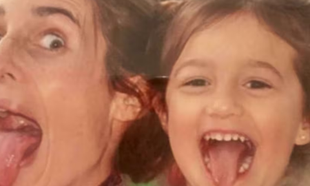 Romina Yan junto a su hija Azul. Romina Yan junto a su hija Azul.
